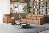 Giovanni Leather Dual Recliner Sofa
