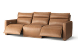Giovanni Leather Dual Recliner Sofa