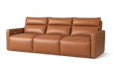 Giovanni Leather Dual Recliner Sofa