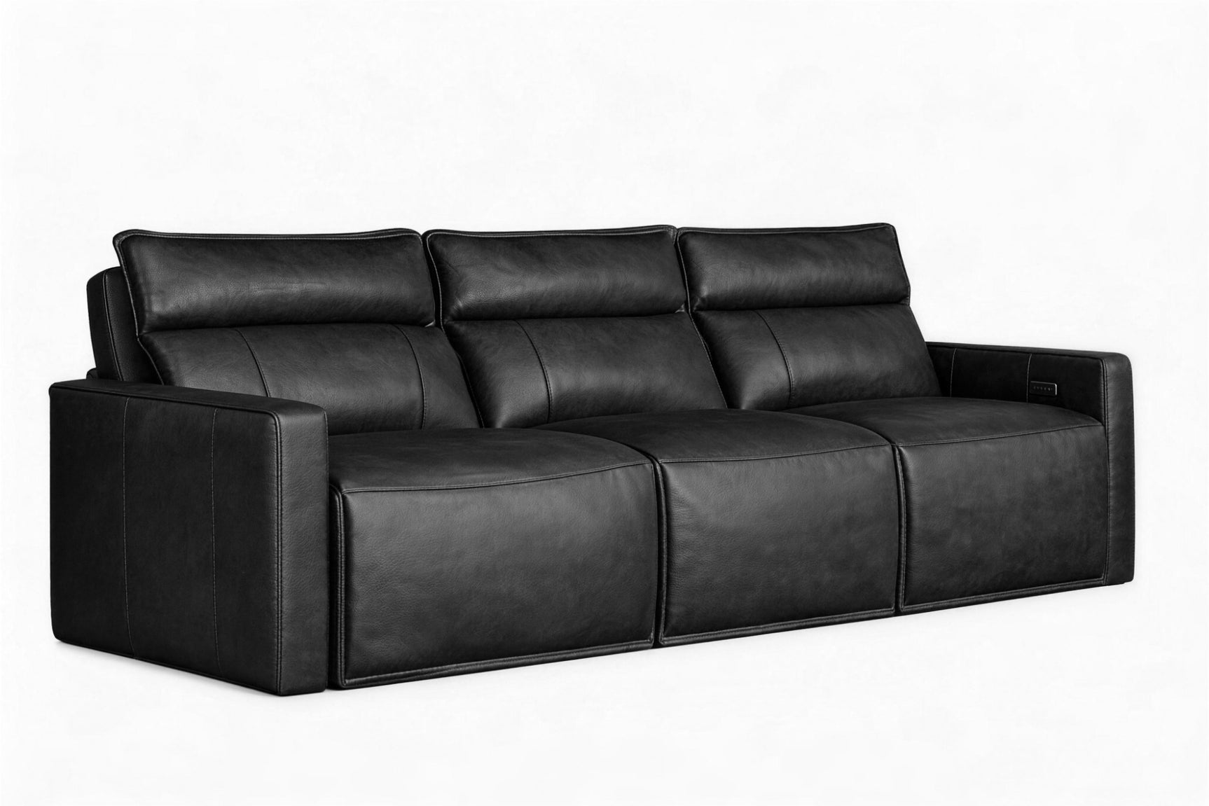 Giovanni Leather Dual Recliner Sofa