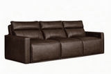 Giovanni Leather Dual Recliner Sofa