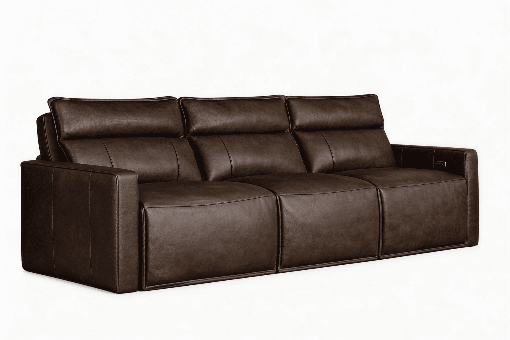 Giovanni Leather Dual Recliner Sofa