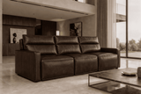 Giovanni Leather Dual Recliner Sofa