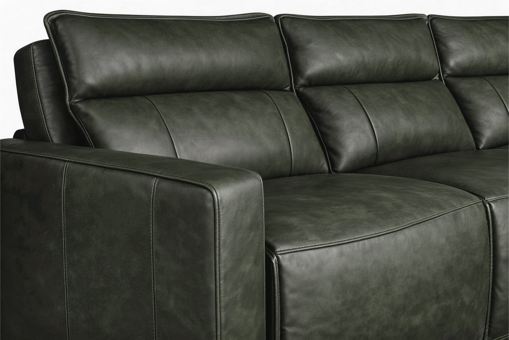 Giovanni Leather Dual Recliner Sofa