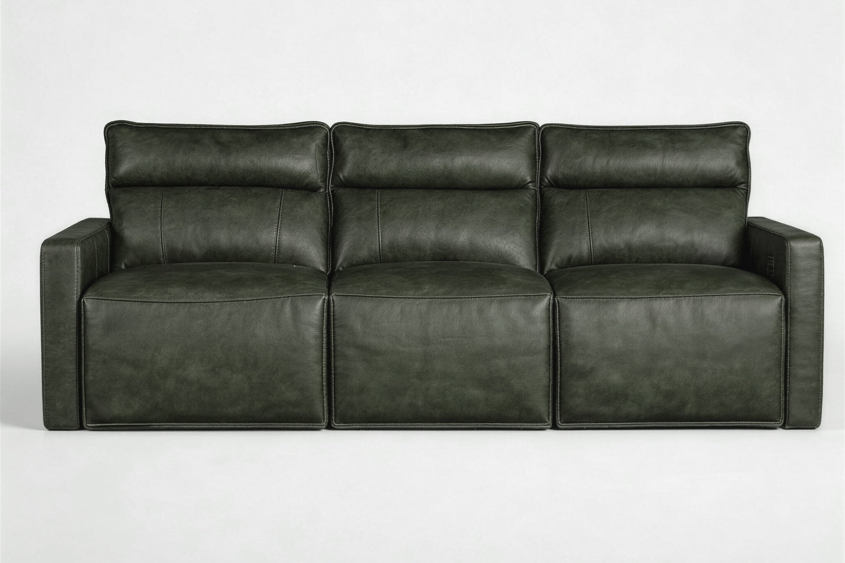 Giovanni Leather Dual Recliner Sofa