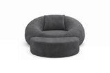 Grace Fabric Cuddle Seat with Footrest