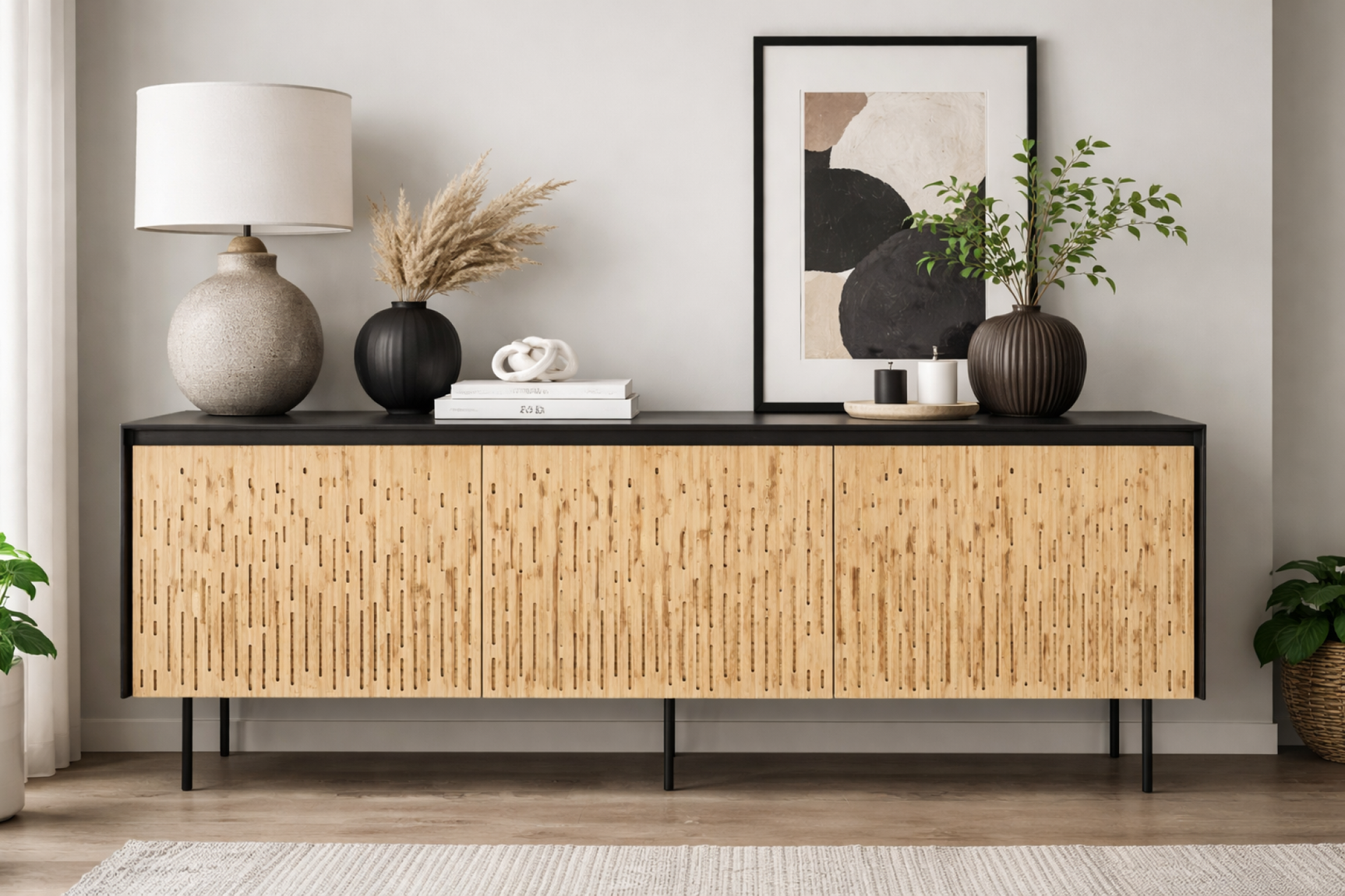 Hanna Bamboo Sideboard