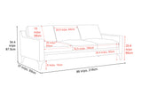 Hannah Leather Sofa