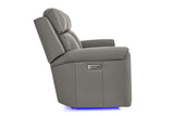 Harbour Immersive Audio Leather Dual Recliner Sofa with Heat & Massage