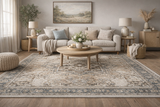 Heritage Style Flat Pile Washable Rug