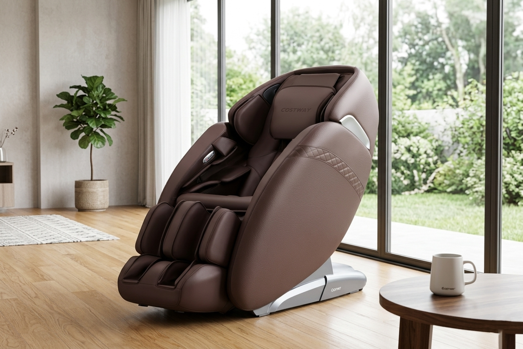 Relaxation 09 - Electric Zero Gravity Heated Massage Chair with SL Track