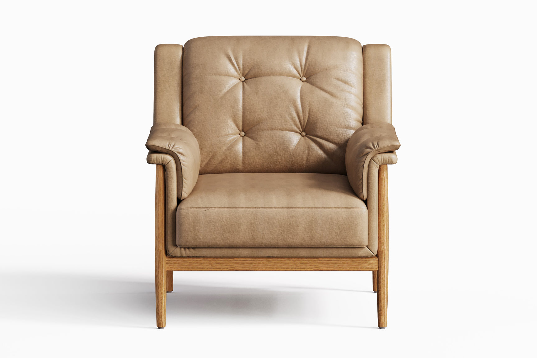 Jasmine Leather Accent Chair