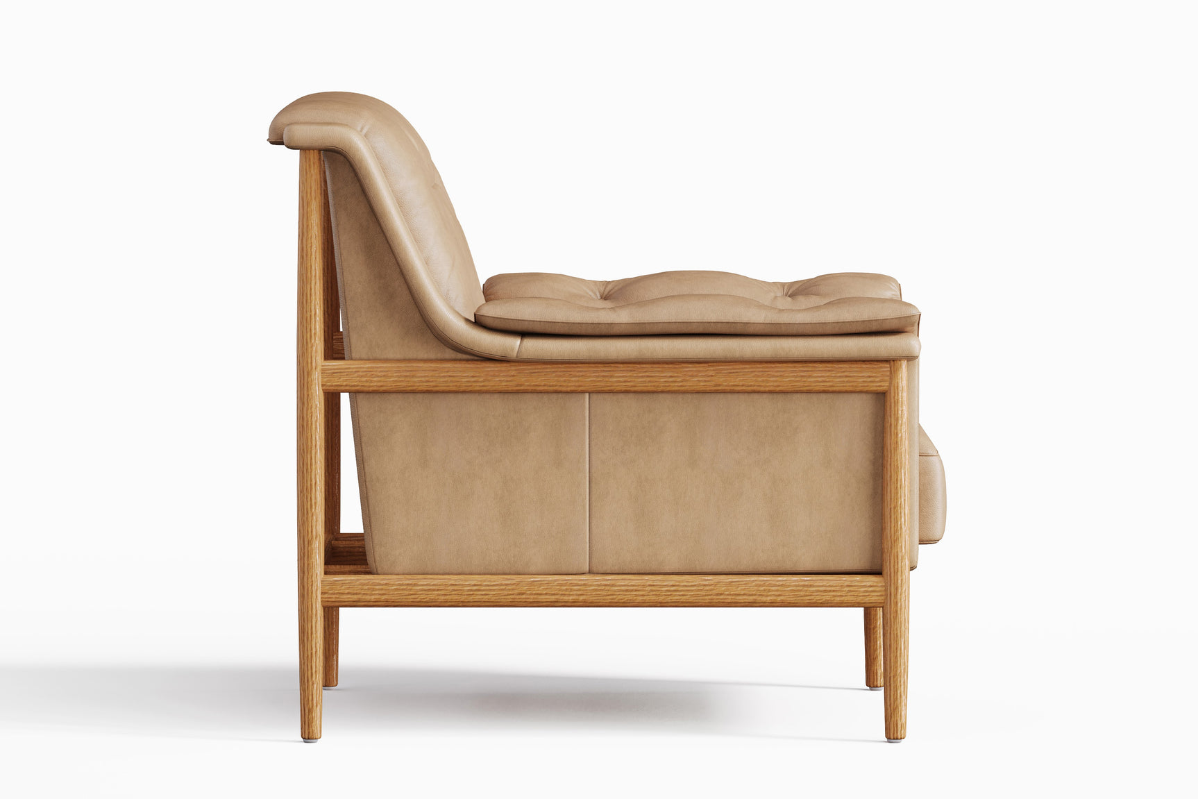 Jasmine Leather Accent Chair