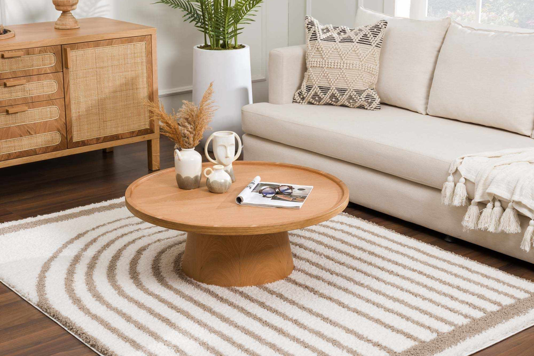 Jola Beige Area Rug