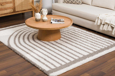 Jola Taupe Area Rug - Clearance