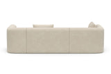 Jordyn Velvet Fabric Sectional Sofa