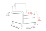 Jovany Leather Recliner Chair