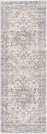 Ezri Cream Washable Area Rug