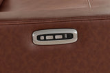 Laisha Leather Swivel Recliner Chair