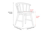 Lauryn Wood Dining Chair