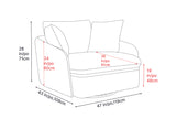 Giorgia Fabric Accent Chair