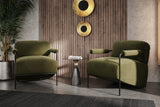 Arianna Parisian Velour Accent Chair