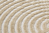 Deron Beige Washable Area Rug