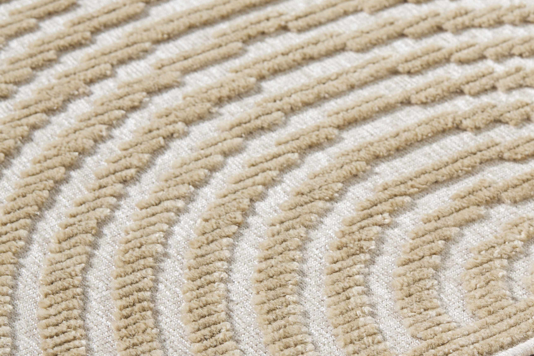 Deron Beige Washable Area Rug