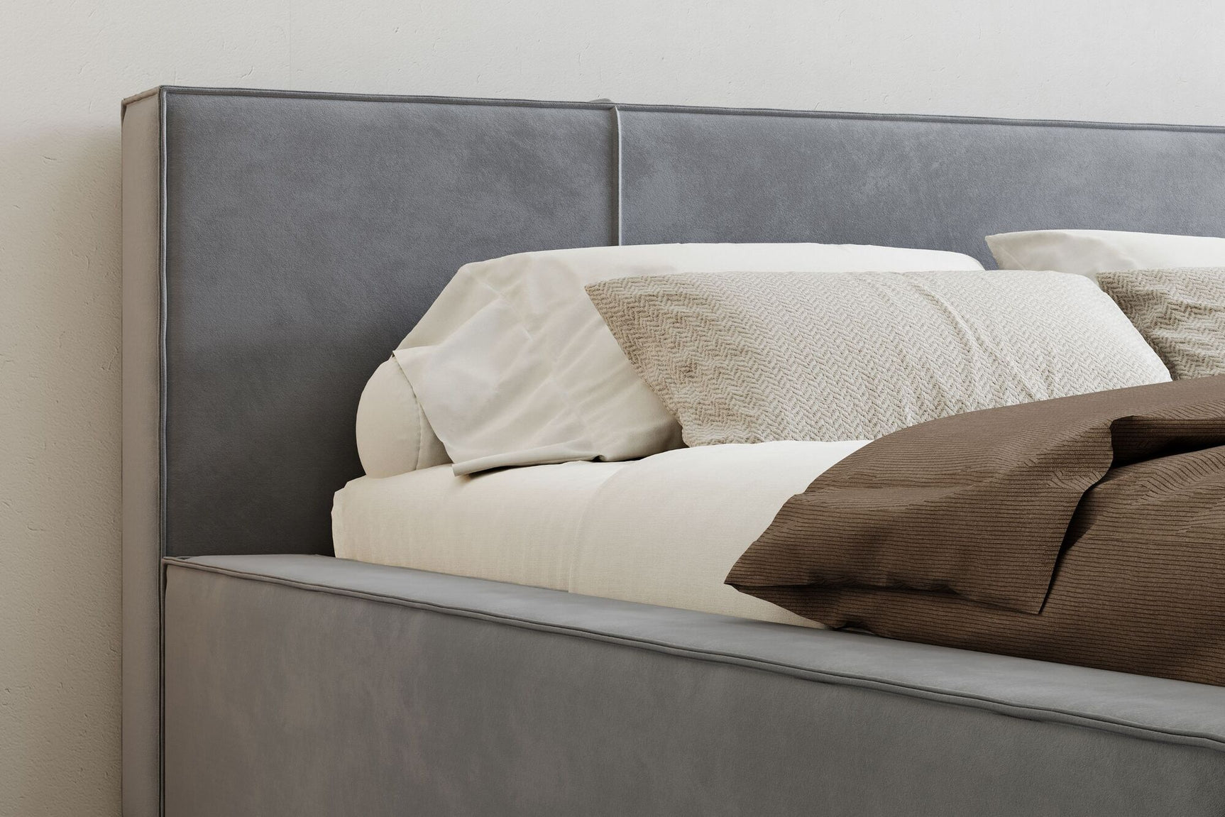 Luisa Fabric Upholstered Bed Frame