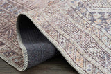 Barny Tan Washable Area Rug