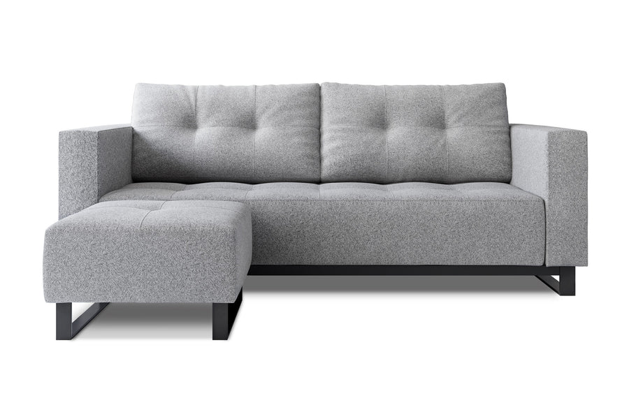 Valencia Maria Fabric Sofa Bed, Light Grey