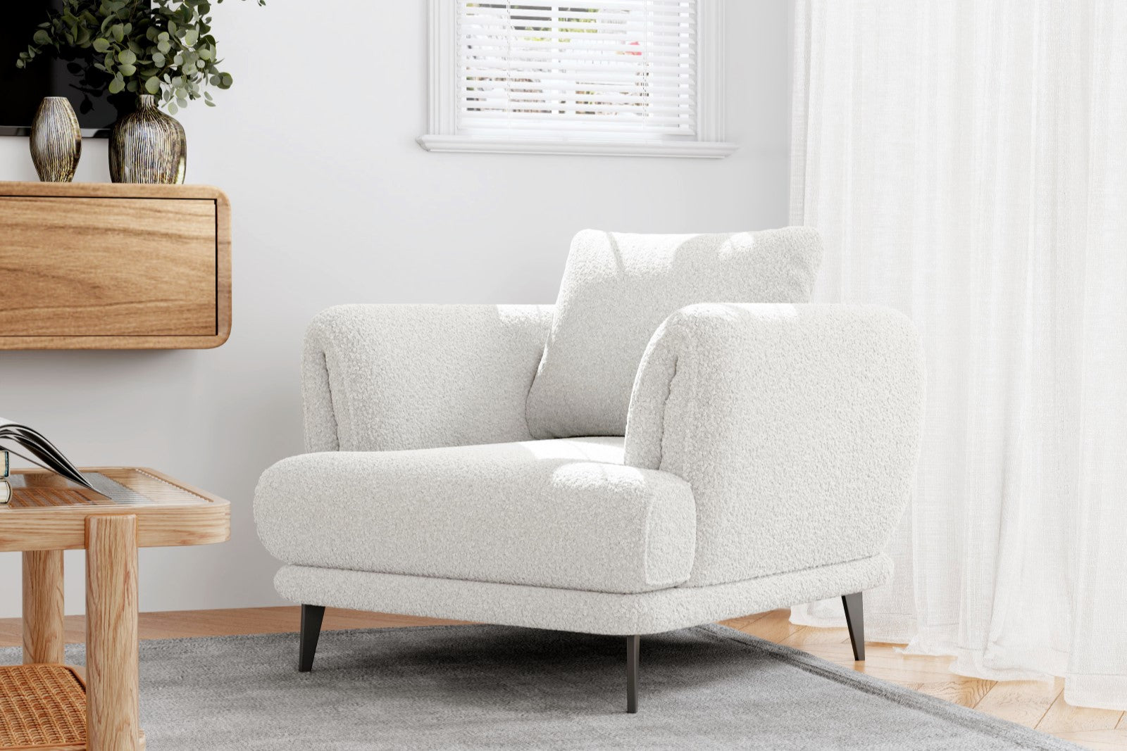 Melissa Boucle Accent Chair