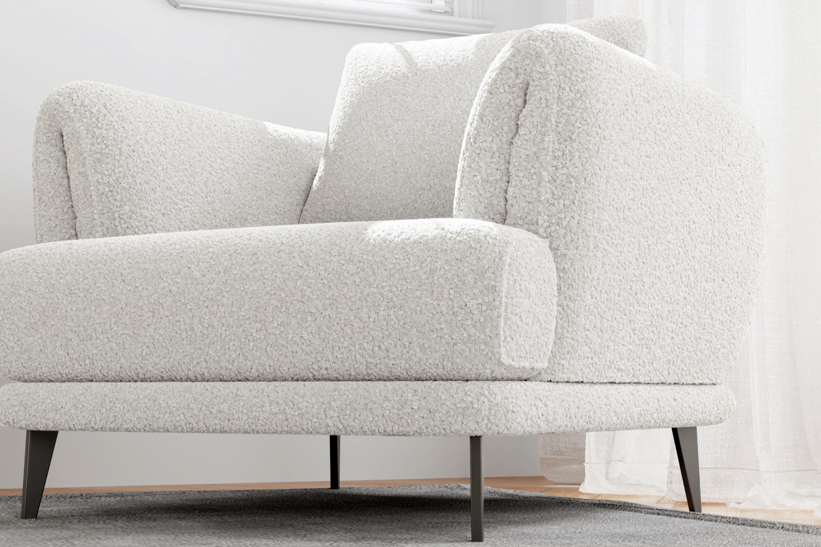 Melissa Boucle Accent Chair