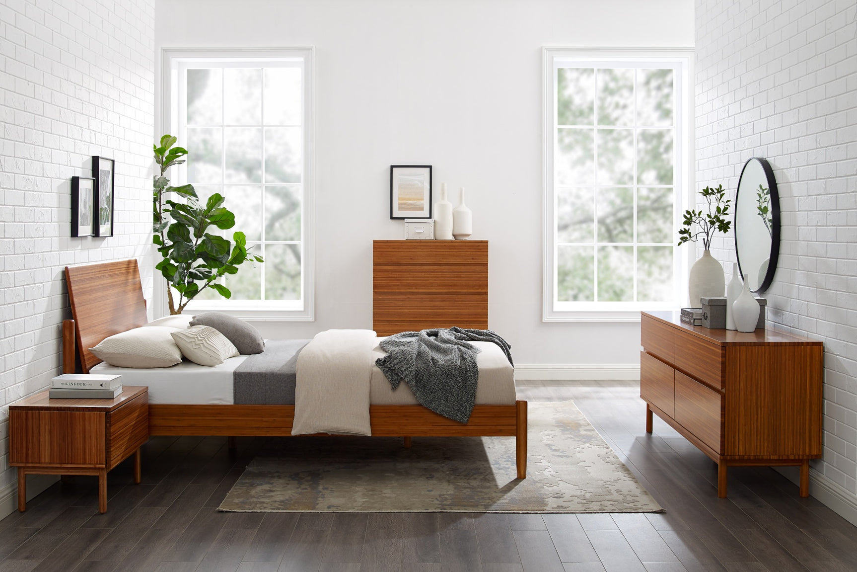 Monterey Solid Bamboo Bed Frame