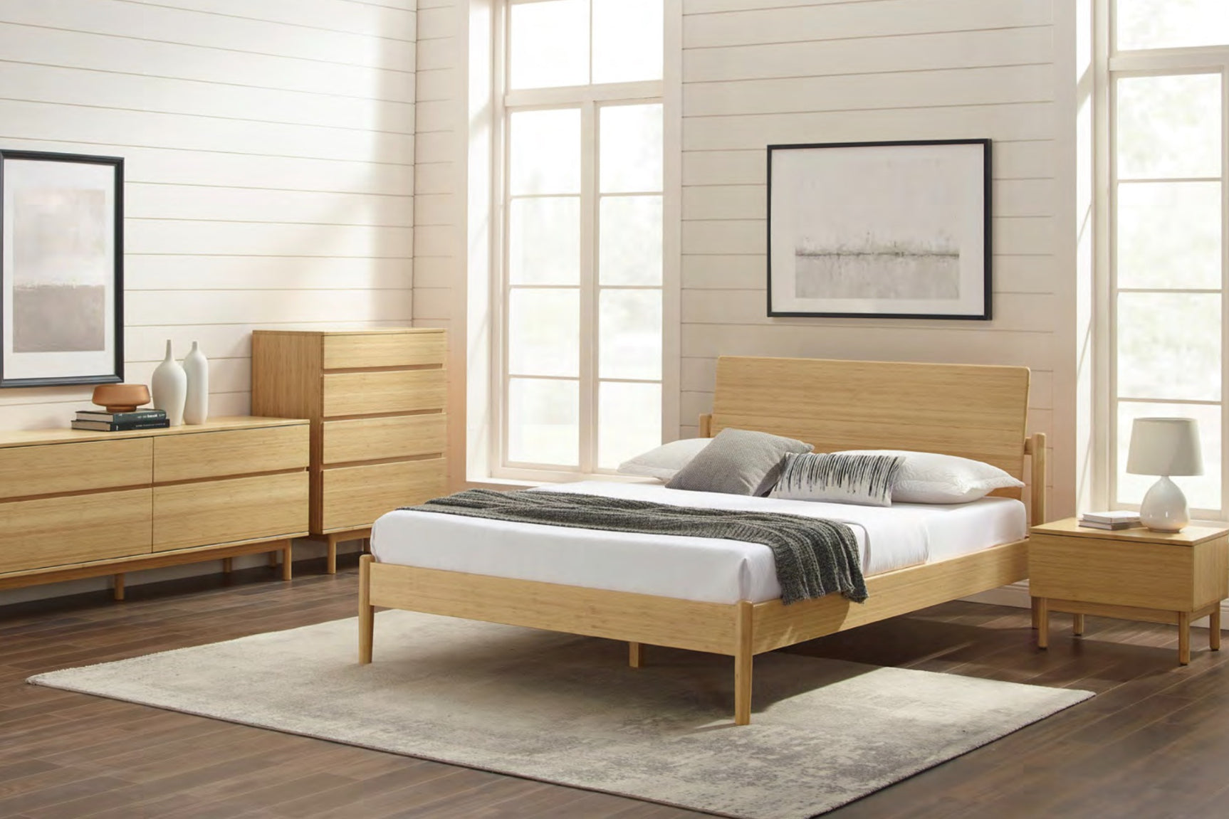Monterey Solid Bamboo Bed Frame
