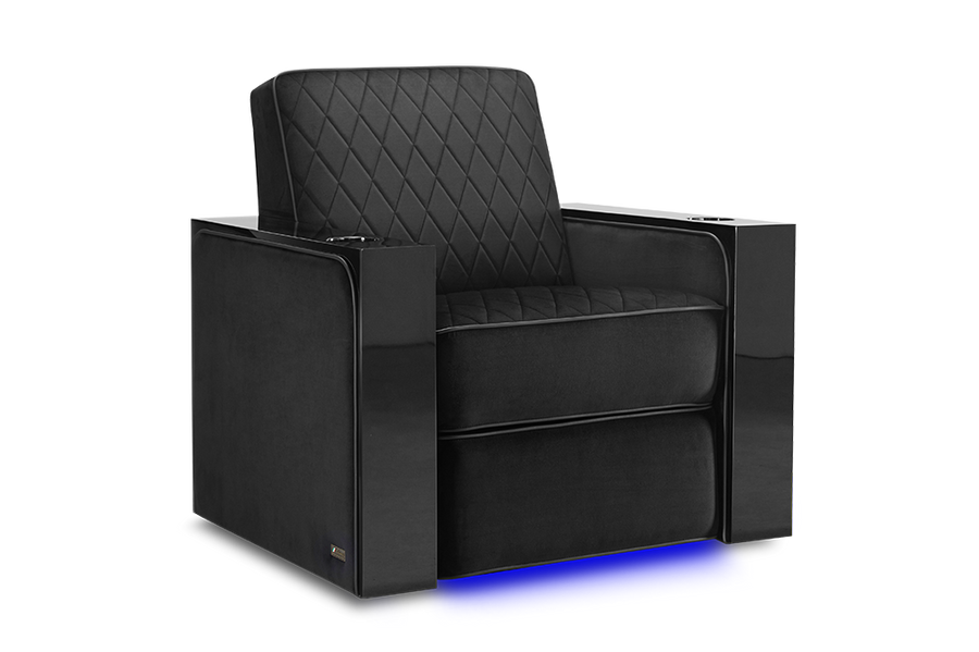 Valencia D-BOX Habtic+ Leather Home Theater Seating Naples Prestige