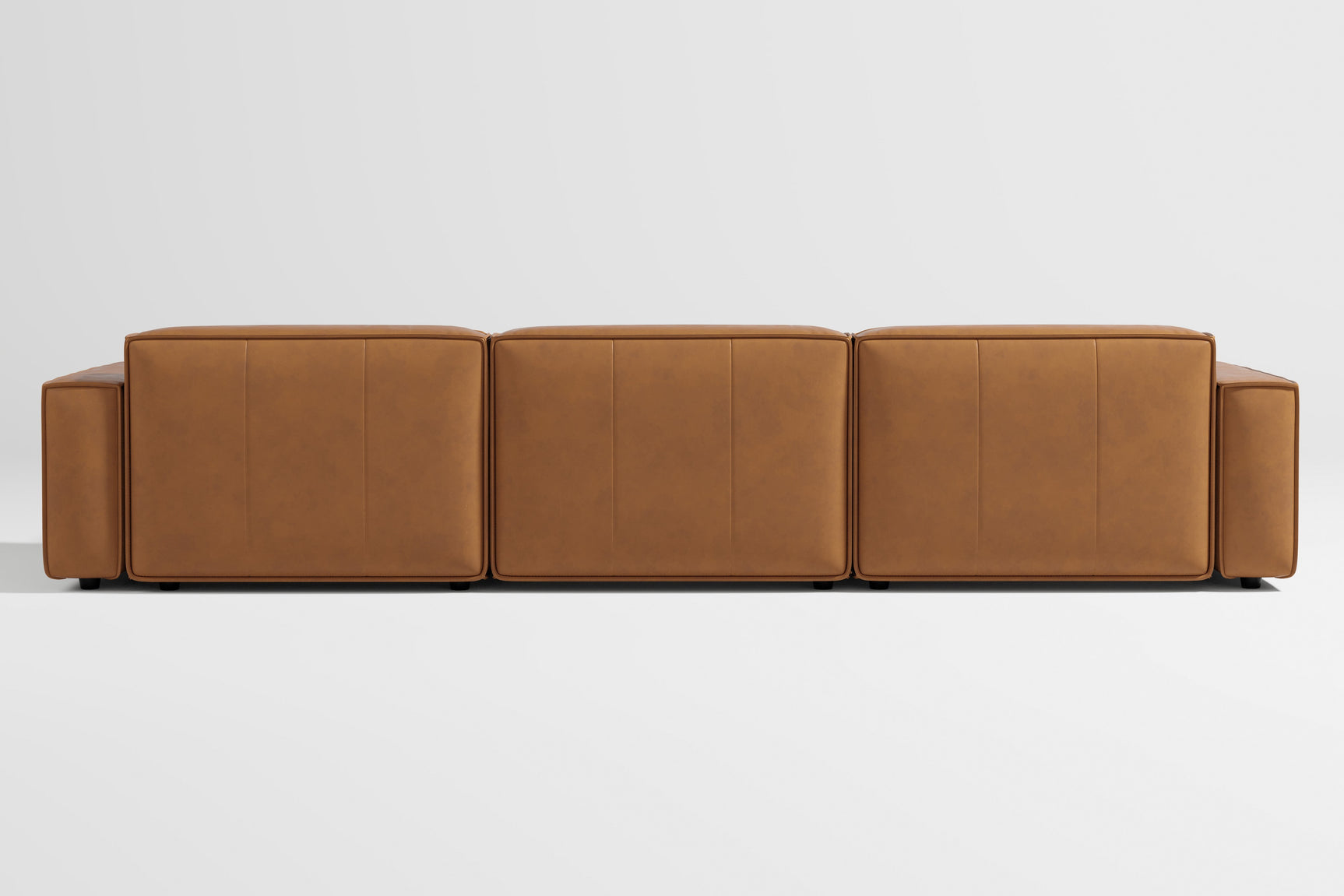 Nathan Leather Modular Sectional Sofa