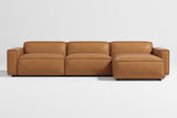 Nathan Leather Modular Sectional Sofa