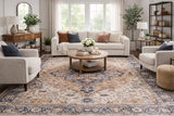 Neyland Iris Olive & Brown Area Rug 2360