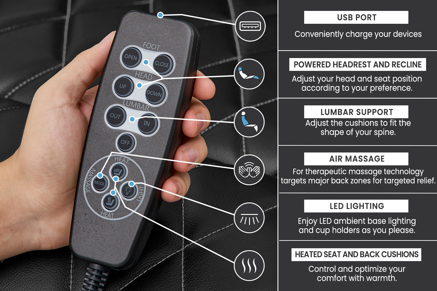 Oslo Float™ Zero Gravity Heat & Massage 2025