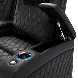 Oslo Luxury hidden armrest storage