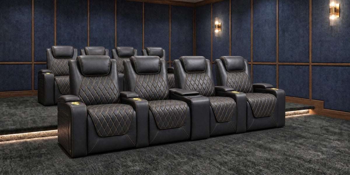 Oslo Ultimate Console with Built-In Refrigerator theater seating
