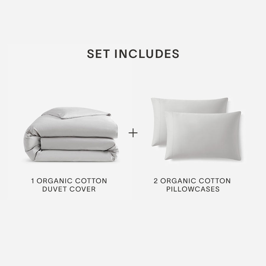 Organic Cotton Duvet Cover Bundle | Last Chance