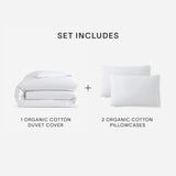Organic Cotton Duvet Cover Bundle | Last Chance