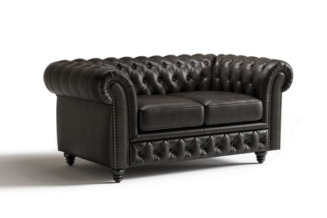 Parma Leather Chesterfield Sofa