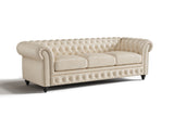 Parma Leather Chesterfield Sofa
