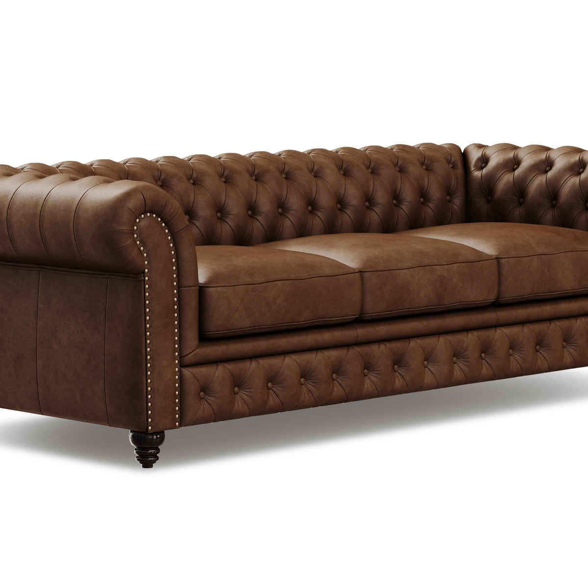 Parma Leather Chesterfield Sofa