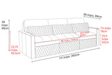 Pisa Ultimate Leather Lounge Sectional