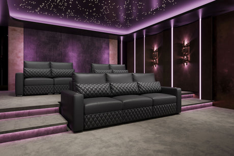 Pisa Leather Lounge Sectional