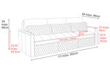 Pisa Ultimate Leather Lounge Sectional